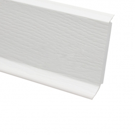 Plinta semirigida cu margini flexibile Alb