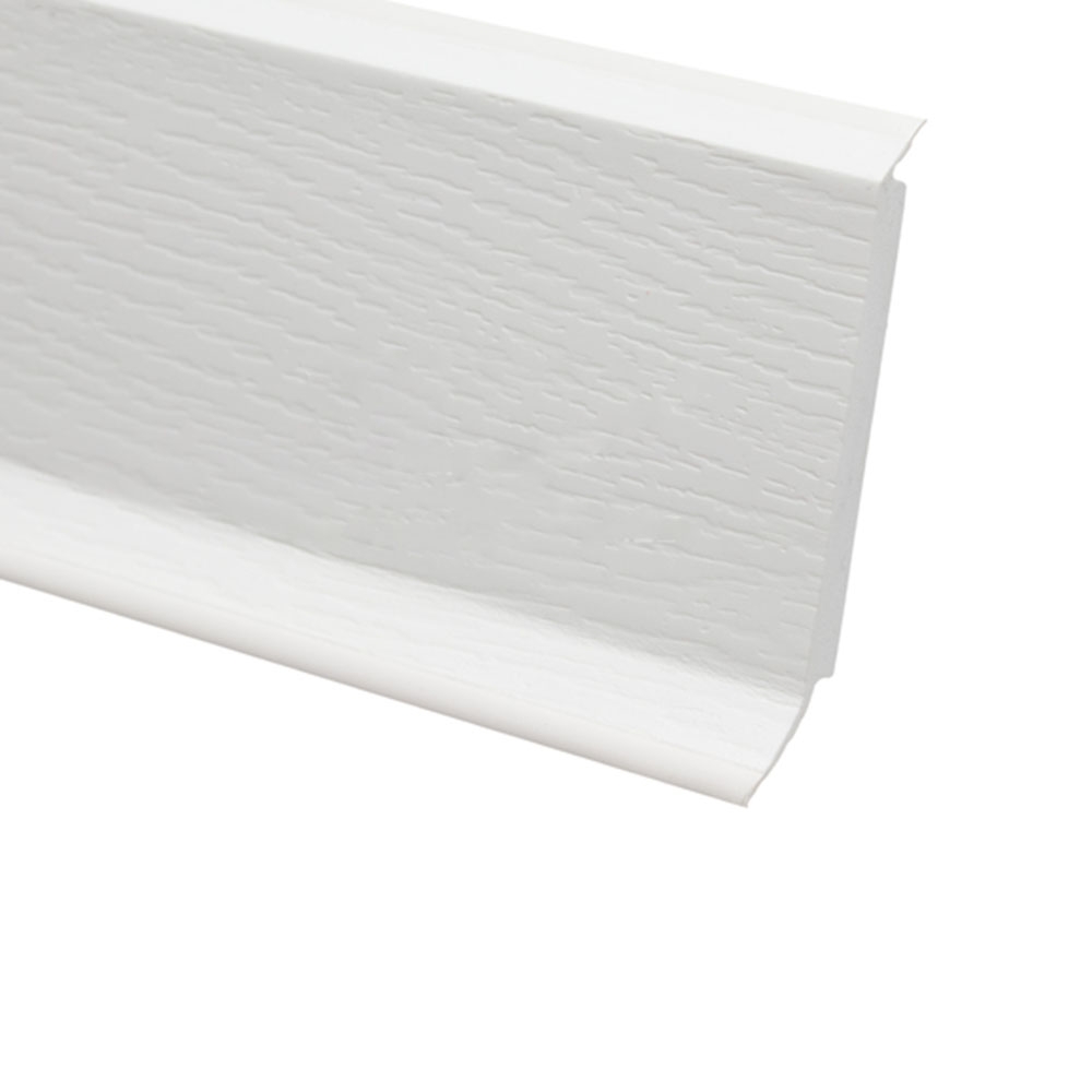 Plinta semirigida cu margini flexibile Alb