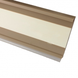 Plinta semirigida cu margini flexibile Alb