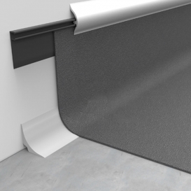 Baza profil terminatie  linoleum 3m Gri deschis