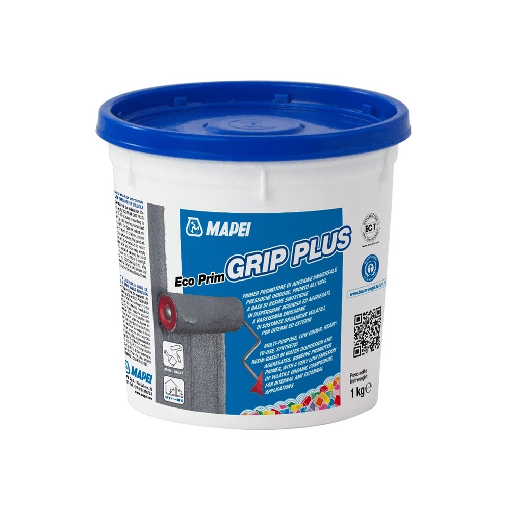 Amorsa Mapei Eco prim grip  primer universal pentru interior si exterior 1kg