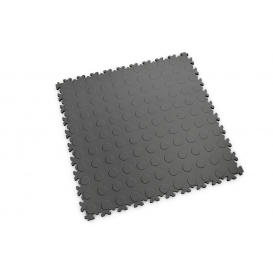 Pardoseala modulara PVC Fortelock Light 7 mm Coin Gri inchis